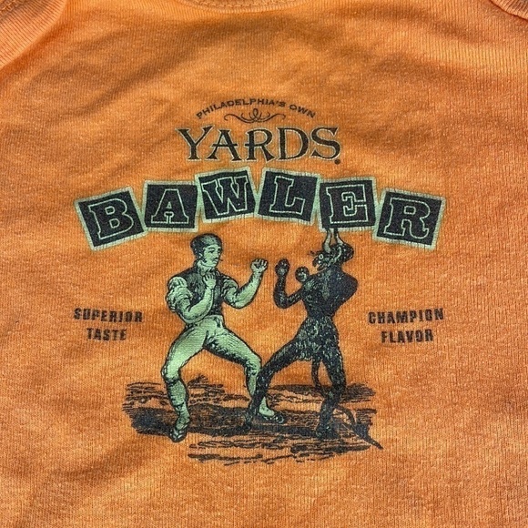 Yards Bawler Brewery Baby Onesie 12 Months - Picture 2 of 4